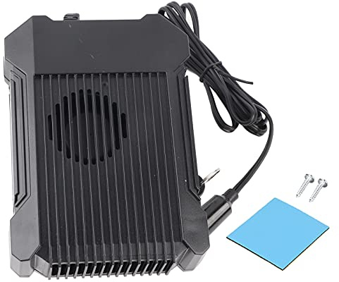 MotorMinds Auto Heizung, Tragbarer Heizlüfter Auto, Mobile Standheizung, Autoheizungsventilator, DC12 V/24 V für Auto Schneller
