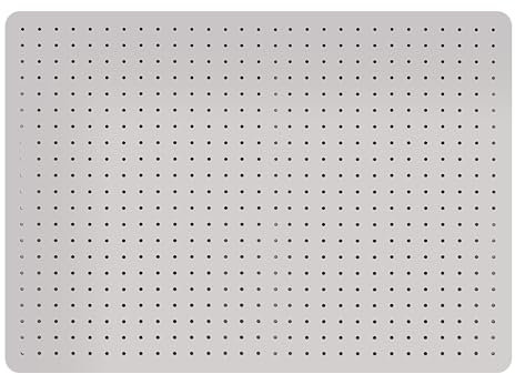 Cathedral Products Panneau perforé avec 12 crochets Blanc 76 x 56 cm