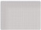 Cathedral Products Peg Board with 12 Hooks - White - 76x56cm