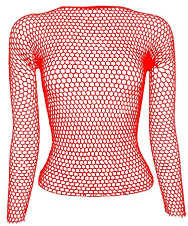 LemonGirl Women Fishnet Lingerie Top Long Sleeve Sleepwear Baby Dolls Negligees Dress UK 6-22