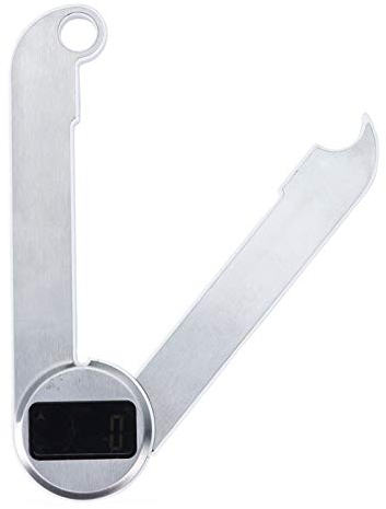 Báscula de cocina plegable digital de acero inoxidable, máx. 5 kg, pantalla LCD
