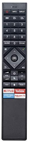 VINABTY Sostituzione telecomando ERF3A70 per Hisense Smart TV 4K UHD H50U7B H55U7B H65U7B HE55A7000EUWTS HE50A7000EUWTS HE65A7000EUWTS
