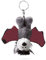 NICI 47866 Schlüsselanhänger Fledermaus Sir Simon 10cm, SCHWARZ