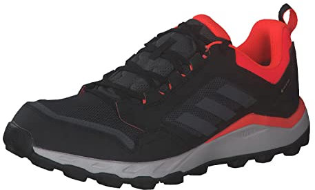 adidas Herren Tracerocker 2.0 Gore-TEX Trail Running Shoes Trailrunning-Schuhe, Core Black/Grey Five/Grey Six, 44 2/3 EU