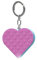 IQ Lego Iconic Keyring with LED Torch Toy Gifts for Children - 76mm Large Figure - 2 CR2025 Batteries Included, Heart, One Size