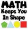Teegarb Letter Blanket Sticker Decal Humorous Math Mathematics Computing Calculations Enthusiast Novelty Solving Stickers for Laptop Car 4 × 4 / Transparent
