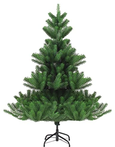 INLIFE Künstlicher Weihnachtsbaum Nordmanntanne Grün 120 cm