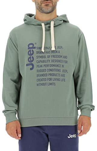 Jeep Herren J Man Hooded Sweatshirt Jeep - Since 1941... - Print J22w Sweatshirt