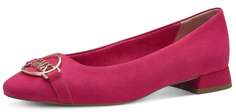 MARCO TOZZI by Guido Maria Kretschmer Ballerine Donna con Tacco a Blocco Eleganti, Rosa (Pink), 40 EU