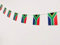 Südafrikanische Flagge, 40 Stück, Südafrika-Flagge, Südafrika-Girlande, 11,4 m, Südafrika, Nationalflagge, europäische Flaggen, 14 x 21 cm für Bar-Dekorationen