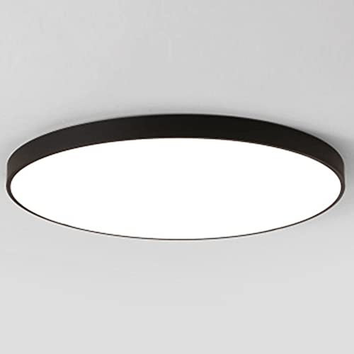 SIVAJI Luz Techo LED Moderna Circular Luces Panel Industriales para El Hogar 3 Elegantes Accesorios Techo Regulables Lámpara Plana Empotrada Personalizada para Cocina, Dormitorio, Salón