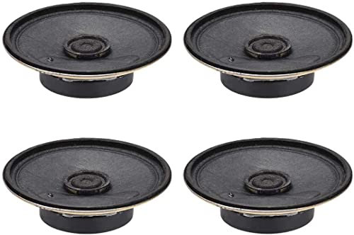 XYWHPGV Altoparlante magnetico fai da te da 0,5 W 8 Ohm 57 mm altoparlante di ricambio di forma rotonda 4 pezzi(d5d9c 55d26 5b0b3 0f0b7 5eeaa 95fab