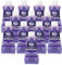 Rit DyeMore - Tinte de fibra líquida sintética de 7 onzas para ropa, decoración y manualidades, morado real (paquete de 12)