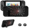 JINGDU Schutzhülle Kompatibel mit Nintendo Switch 2017, TPU Case Zubehör für Switch Console und Grip Joy-Con, Switch Protector mit 4 Daumengriffen, Schwarzes Spinnennetz