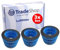 3x Trade-Shop Luftfilter/Rundfilter/Ersatzfilter kompatibel mit Philips HU3918, HU3916, HU3915, HU2718, HU2716 Luftbefeuchter ersetzt FY3446/30