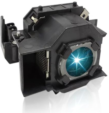 SORNEICDR Lámpara de Proyector para EPSON EL PLP33/V13H010L33 EMP-TW20 EMP-TWD1 EMP-S3 EMP-TWD3 EMP-TW20H EMP-S3L PowerLite Inicio 20 MovieMate 25 MovieMate 30S PowerLite S3, con carcasa