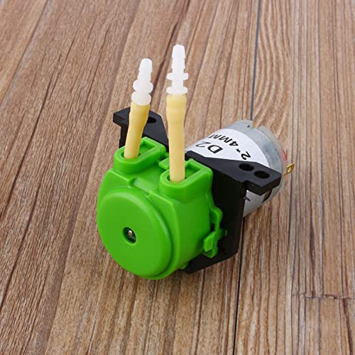 Small Dosing Peristaltic Pump Metering Pump Head for Aquarium Water Green