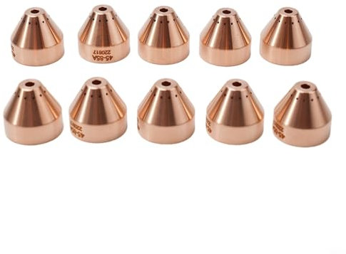 10 protectores de cortador de plasma, accesorio de escudo de electrodo de cortador de plasma, accesorios de cortador de plasma fáciles de instalar, consumibles de corte de plasma mecanizados