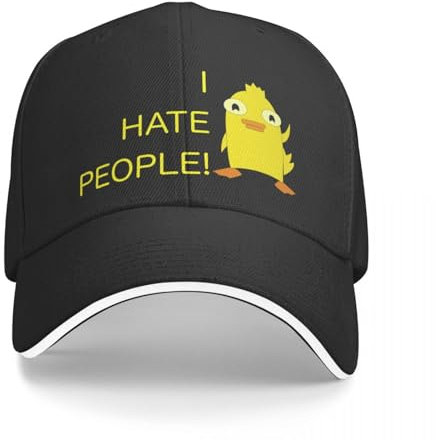 OOAXBEED Basecap Ducky Momo Baseball Cap Schaum Party Hüte Tee Hüte Designer Hut Luxus Mann Hut Herren Tennis Frauen