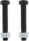 SG Store 2 Pezzi Viti Per Trituratore M16*100 Bulloni A Testa Esagonale Bullone Esagonale Filettato Di Grado 10.9 Con Dadi MU980408 MU980401 RM30 Compatibile Con Müthing Trituratori