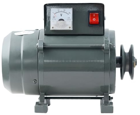 Generatore senza spazzole a magneti permanenti da 3500 W 220 V, alternatore con nucleo in rame puro con regolatore di tensione, alimentazione a basso rumore per illuminazione domestica, off-grid o