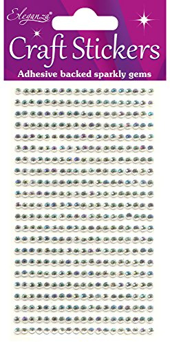 Eleganza Gems, Synthetic Material, Iridescent No.42, 16.5 x 7.6 x 0.2 cm, OA025315