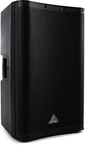 Behringer DR115DSP Active 1400 Watt 15 PA Speaker System with DSP and 2 Channel Mixer