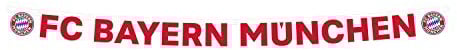 Amscan 9906513 - FC Bayern München Partykette, Größe 180 x 11 cm, Girlande aus Papier, Partydeko für die Feier beim Fanclub oder der Fußballparty, Hängedekoration, Blau,weiß