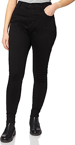Levi's Plus Size 720 High Rise Super Skinny Jeans Femme Black Celestial (Noir) 14 Regular