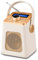 UEME Mini DAB/DAB+ FM Wireless Bluetooth Rechargeable Radio - Mushroom …