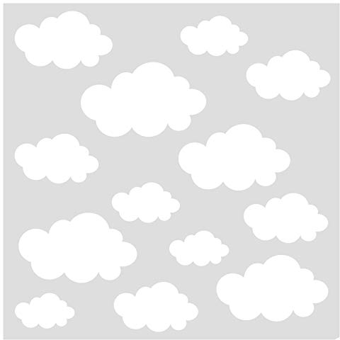 Little Deco Wandtattoo Wolken DL492 Wolken