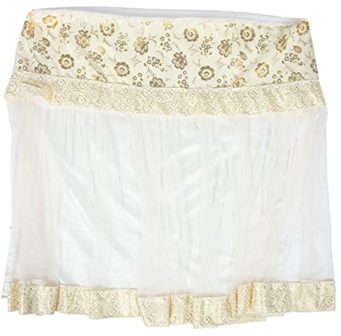 FOMIYES Ärmelprotektoren Auto Schutz Spitzenklimaanlagenabdeckung Anti- Straight Blow- Klimaanlagenabdeckung Beschützer (Golden+ Wei?) Ärmelschoner Abdeckung