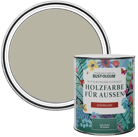 Rust-Oleum Brown Mould-Resistant Garden Paint In Gloss Finish - Tanglewood 750ml