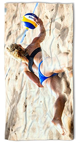 LolaPix Handtuch fürs Fitnessstudio. Personalisierte Handtücher mit Foto und Name. Großes Handtuch aus Mikrofaser. Großes Strandhandtuch. Super saugfähig und antibakteriell. 80x160 cm Premium