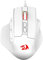 Redragon M806 Bullseye Mouse da gioco, 7 pulsanti programmabili Wired RGB Gamer Mouse con impugnatura ergonomica naturale, software supporta chiavi fai da te e retroilluminato, bianco