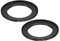 PATIKIL 49mm-67mm Metal Step Up Ring, 2 Pack Camera Lens Filter Adapter Ring Aluminum Filter Adapter Ring for Camera Lenses Hood, Black