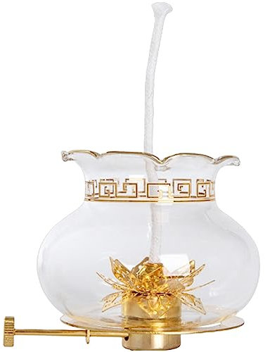 OUNONA Öllampe Glaszylinder Ersatzdocht Für Öllampe Lampenschirm Ersatzglas Ersatzteile Glas Kerosin Lampe Brenner Ersatzschirm Öllampe Docht Ersatz Für Vintage Kerosinlampe 8CM