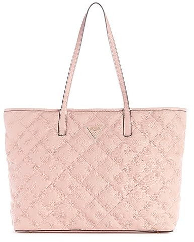 GUESS Power Play Large Tech Tote, Transport, Sac à bandoulière Femme, Blush, Taille Unique