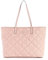 GUESS Power Play Large Tech Tote, Transport, Sac à bandoulière Femme, Blush, Taille Unique