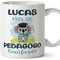 MUGFFINS Tazas Personalizadas para PEDAGOGO - En Español - Koalificados Personalizados - 11 oz / 330 ml - Regalo Personalizable original y divertido