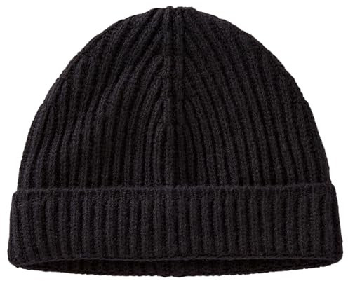 United Colors of Benetton Herren 1302u0724 Beanie-Mütze, Schwarz, 58