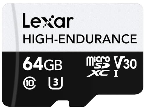 Lexar® Carte microSDHC/microSDXC™ UHS-I haute endurance 64 Go