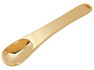 SEWOART 5pièces Spoon Zinc Doré Pour Crème Contour Des Yeux Outil De Massage Pour Yeux Pratique Et