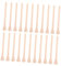 minkissy 100 Piezas De Herramientas Para Depilación Raspador Palillo Para La Nariz Aplicador Para Cejas Labios Nariz Palitos Para Depilar Espátulas Pequeñas Espátulas Para Crema
