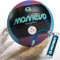 Momevo Sunsetter Beachvolleyball, DVV Zertifiziert, offizielle Größe 5, weiche PU Oberfläche - für Outdoor Sandsport Strandsport Geschenk (Palm Purple, Set mit Ballpumpe)