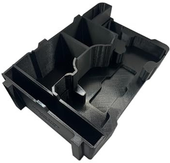 Jonah Pope Design 3d Printed Insert designed for M12 Right Angle Die Grinder and Packout Organizer (Insert only) (Black)