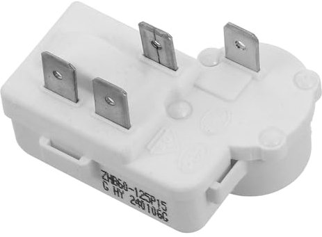 jojofuny 2pcs Compressor Relay Kit Overload Protector for Fridge and Freezer Starter Relay Cooling and Enhanced Safety Features for Reliable Operation