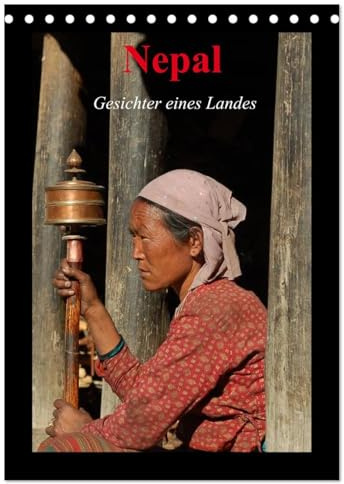 Nepal - Gesichter eines Landes (Tischkalender 2026 DIN A5 hoch), CALVENDO Monatskalender: Und wenn es sein muss, lächeln sie einfach die Kälte weg. (CALVENDO Menschen)