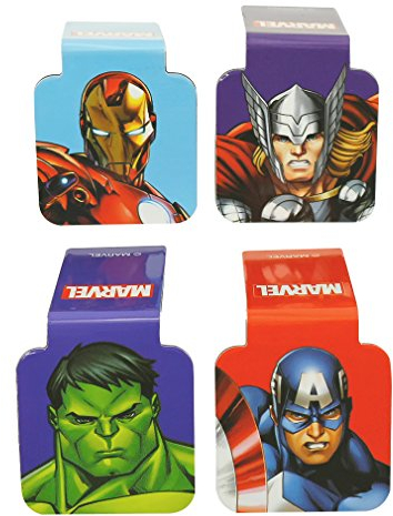 Ata-Boy Avengers Comic Lesezeichen, Marvel magnetische Lesezeichen (4 Set) Avengers Geschenke & Merchandise