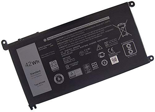 XITAIAN 11.4V 42Wh WDX0R WDXOR Remplacement Batterie pour Dell Inspiron 15 5568 13 7368 Series
